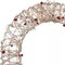 18 Inch Prelit Champagne Gold Glittered Rattan Berry Christmas Wreath